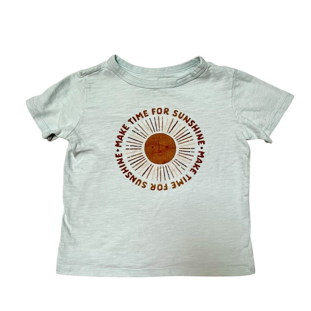 Little Co Make Time for Sunshine Graphic Tee Size 4T